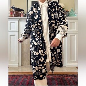 Gudrun Sjoden Black and White Patterned Sweater
